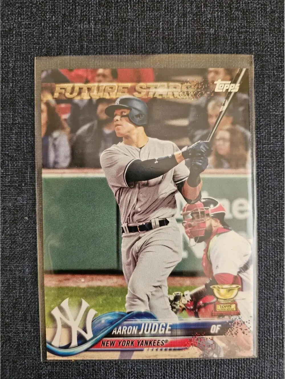 2018 topps series 1 aaron judge future stars #1 NEW YORK YANKEES - RAW Mint - Picture 1 of 2